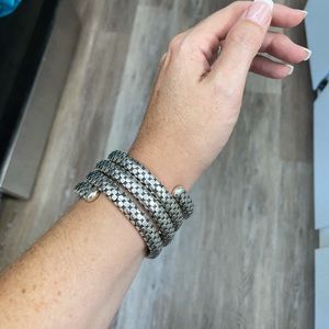 John Hardy Multi Coil Wrap Bracelet